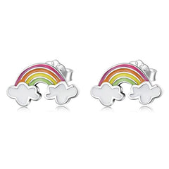 Boucles d'Oreilles Arc-en-Ciel