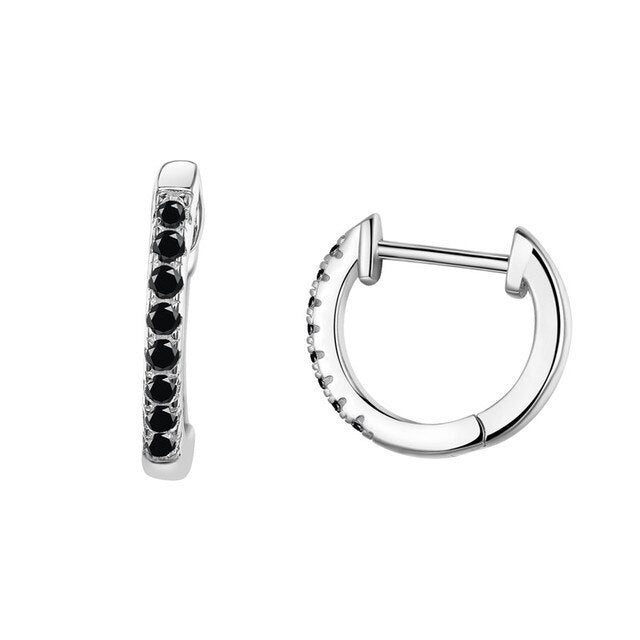 Boucles d'Oreilles Créoles Brillants
