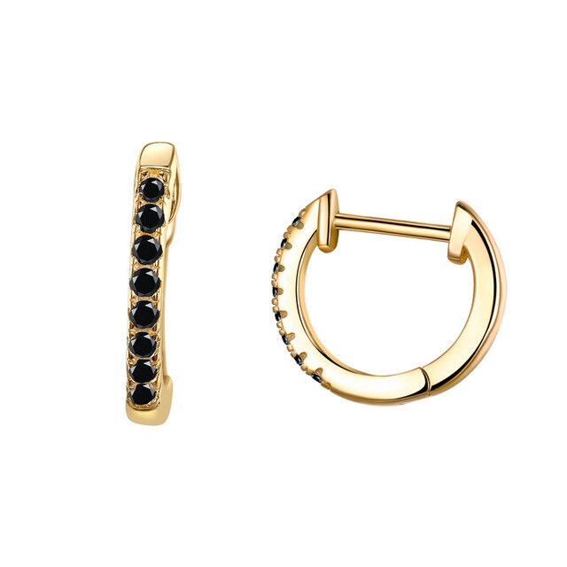 Boucles d'Oreilles Créoles Brillants
