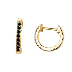 Boucles d'Oreilles Créoles Brillants