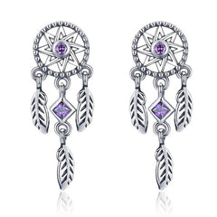 Boucles d'Oreilles Attrape-Rêves