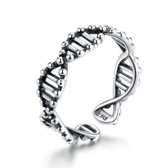 Bague Hélice d'ADN