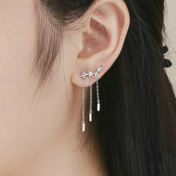 Boucles étoiles pendantes