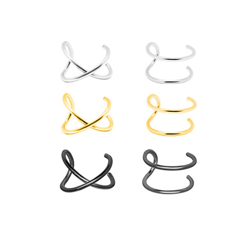 Set de faux piercings d'oreille