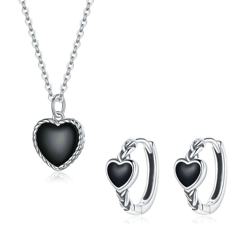 Parure de bijoux Cigno Nero