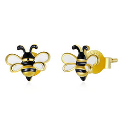 Boucles abeilles or
