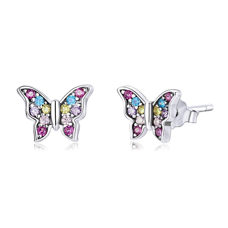 Clous papillons couleurs